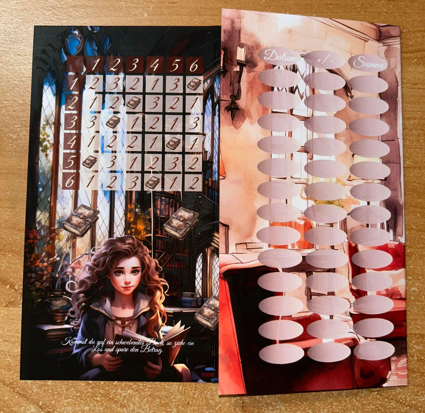 Harry Otter Team Challenge A6 Budgeting Sparen