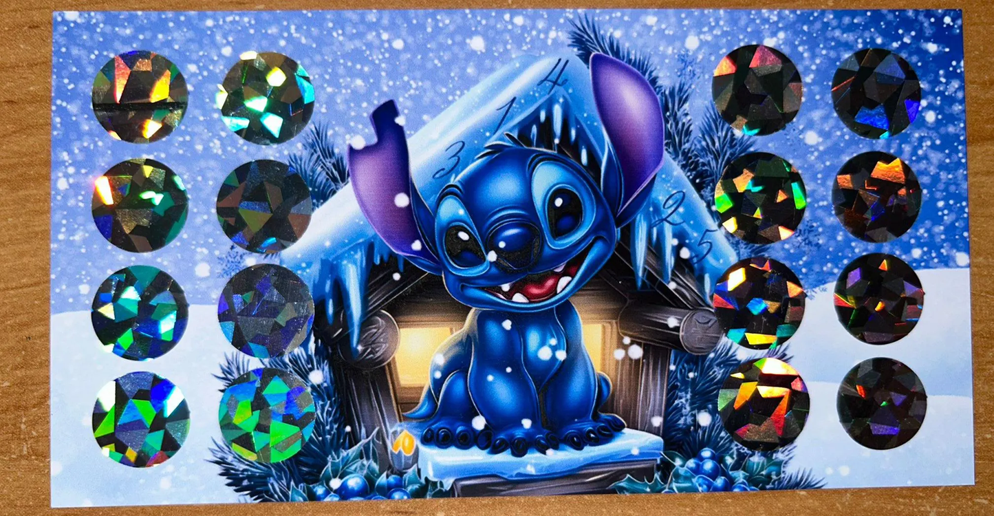 Blauer Alien Wintertraum A6 Challenge Budgeting Sparen