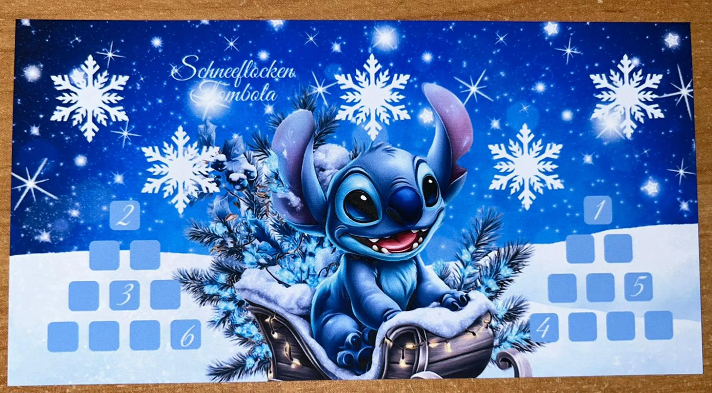 Blauer Alien Wintertraum A6 Challenge Budgeting Sparen