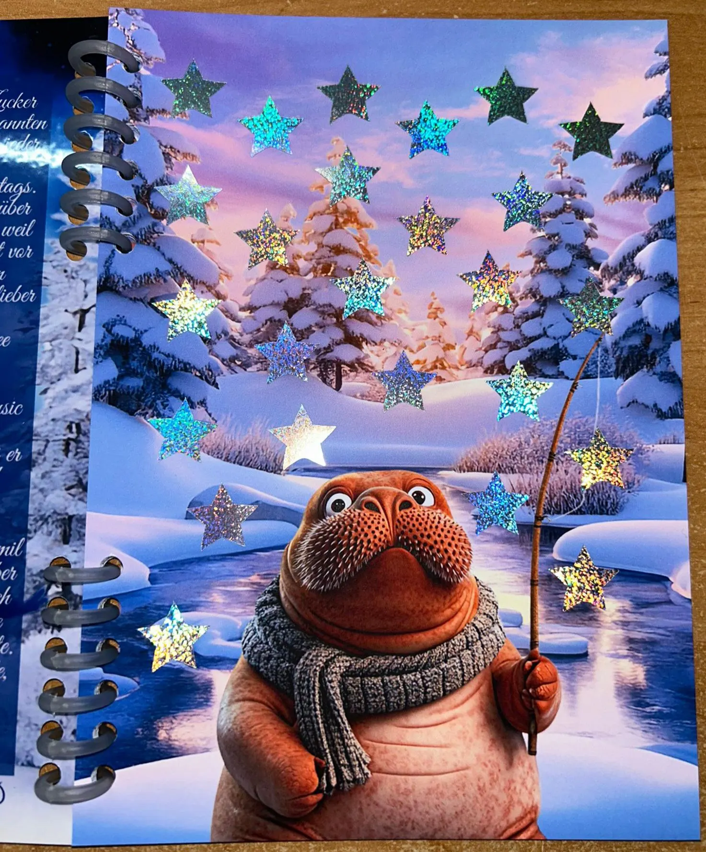 Sparbuch Wintertierband Challenge A5 Budgeting Sparen