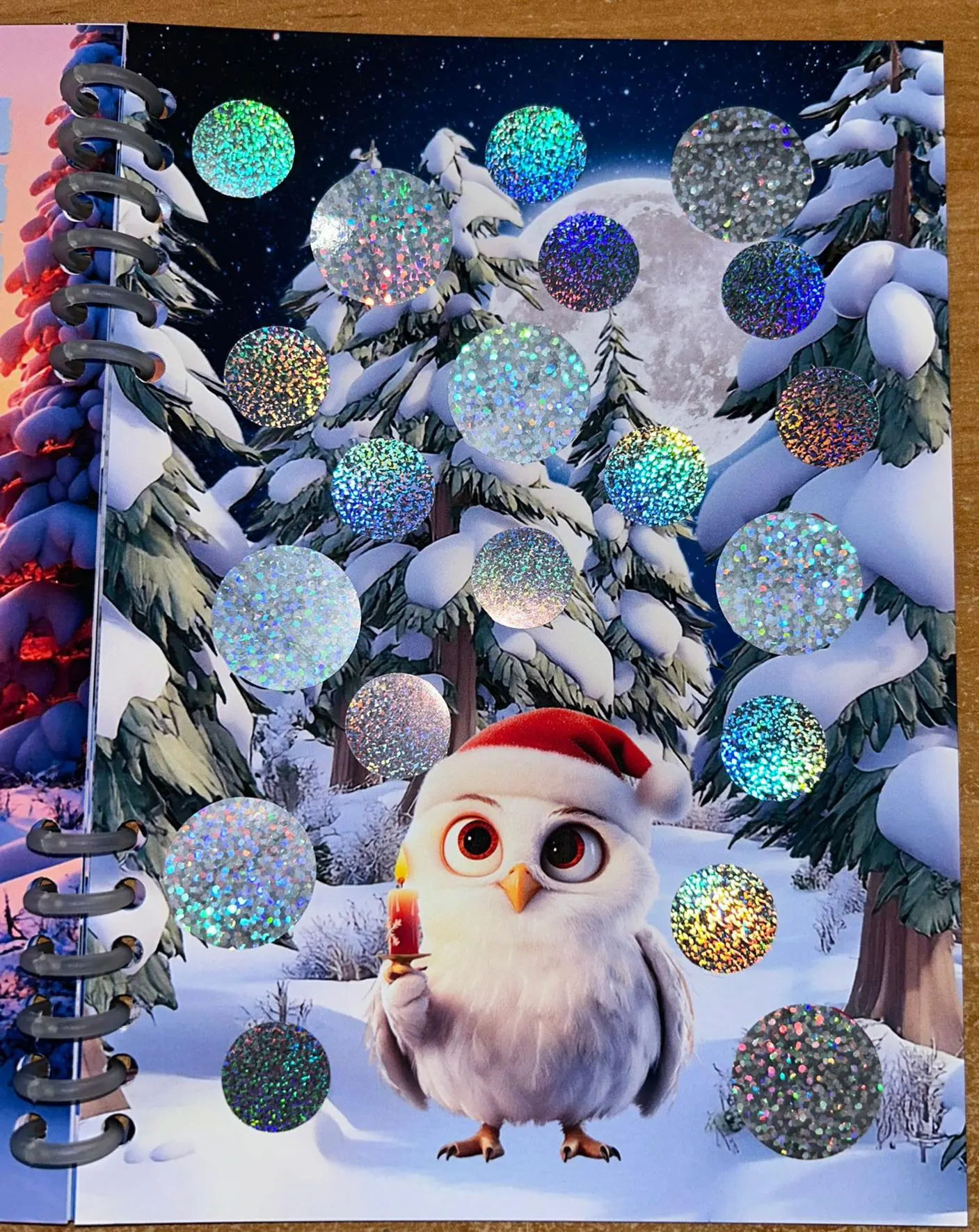 Sparbuch Wintertierband Challenge A5 Budgeting Sparen