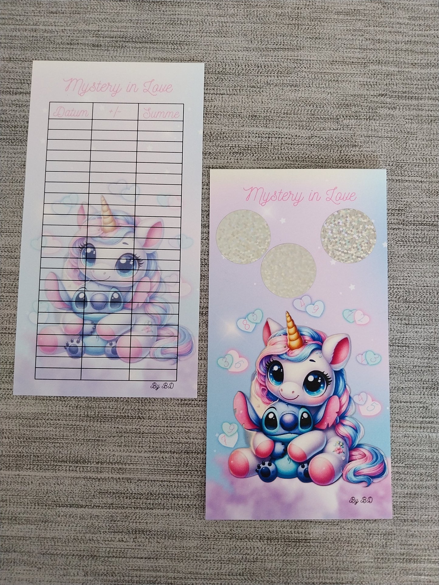 Mystery Challenge A6 Binder Sparen