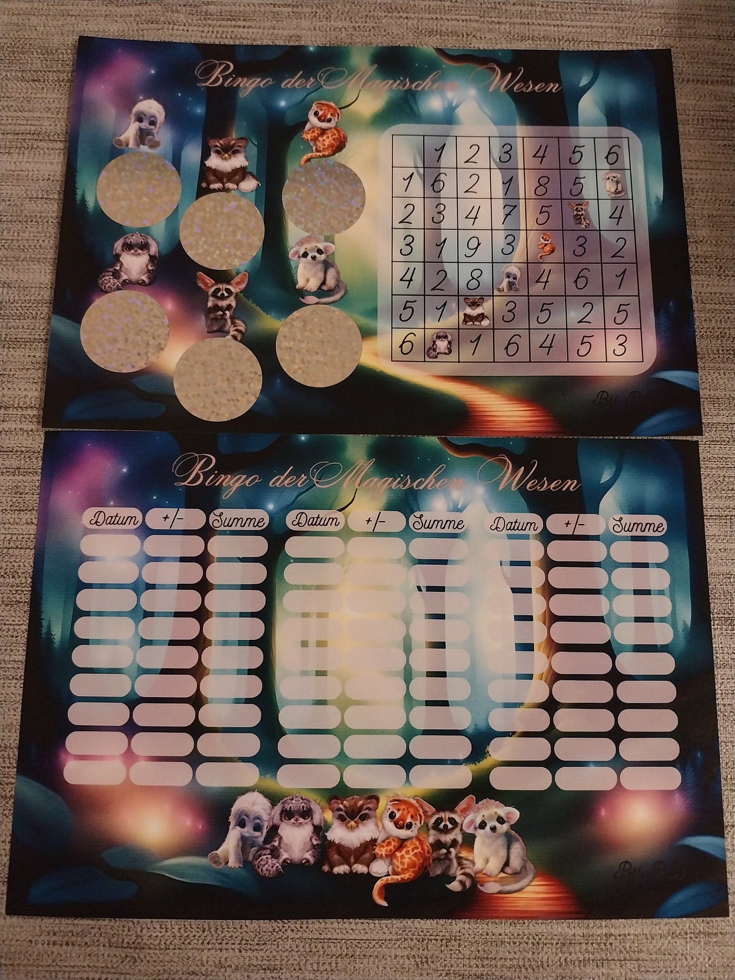 Bingo A5 Challenge Sparen Budget