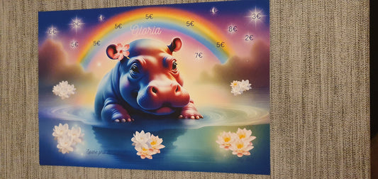 Gloria A5 Challenge Budgetplaner Sparen