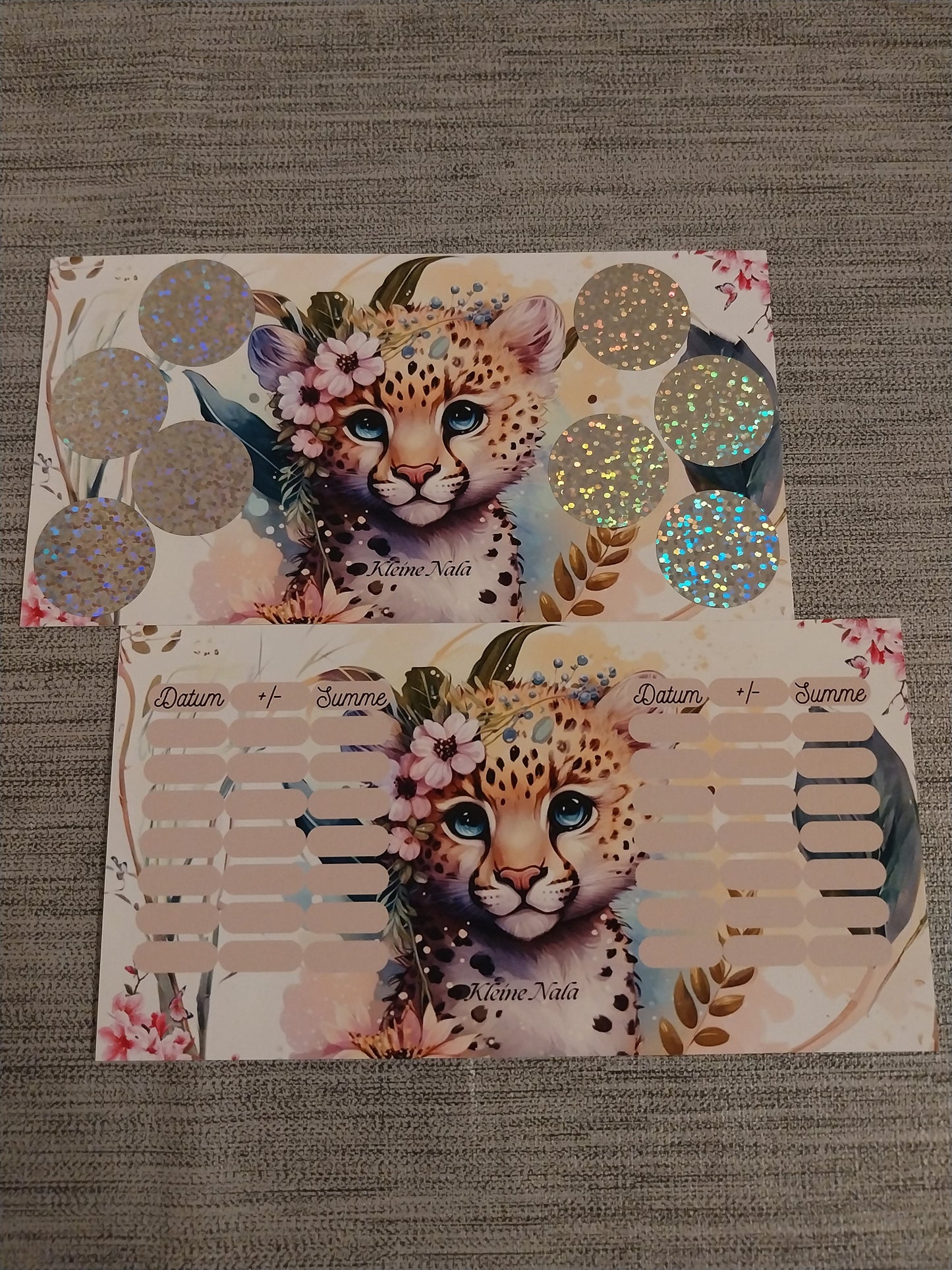 Nala A6 Challenge Budgetplaner Sparen