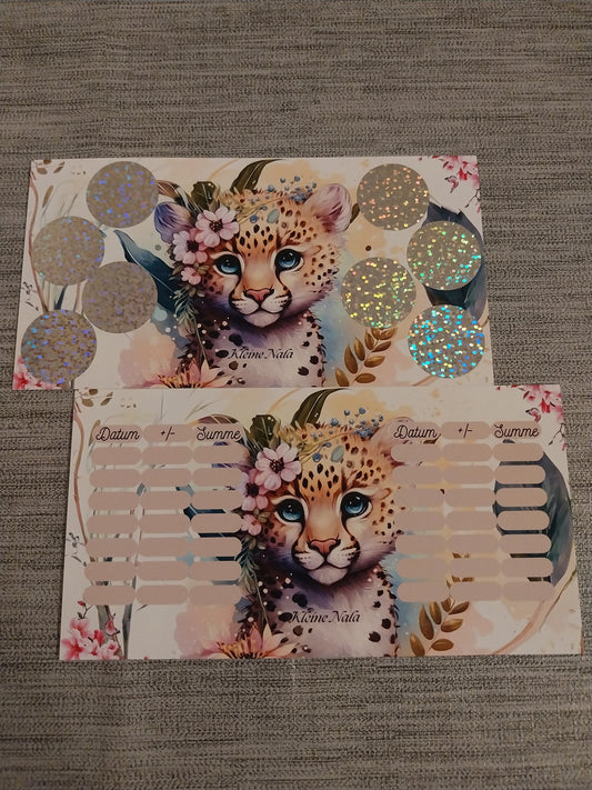 Nala A6 Challenge Budgetplaner Sparen