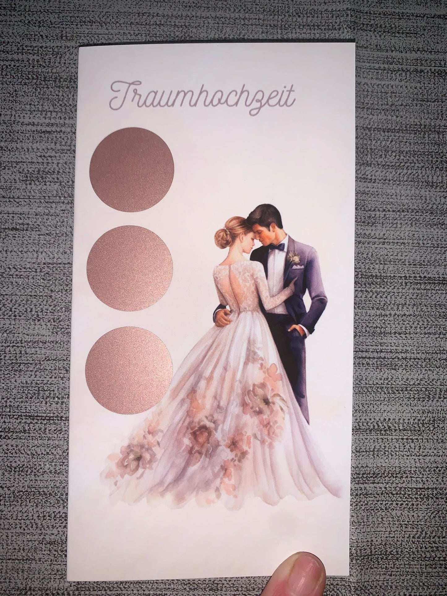 Traumhochzeit Challenge A6 Budget Sparen