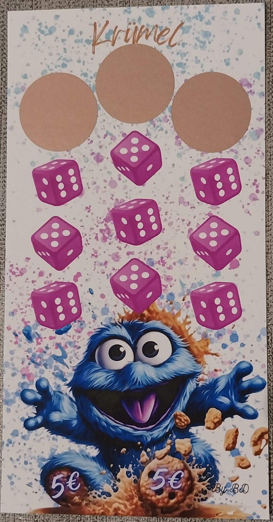 Krümel Challenge Budget Sparen