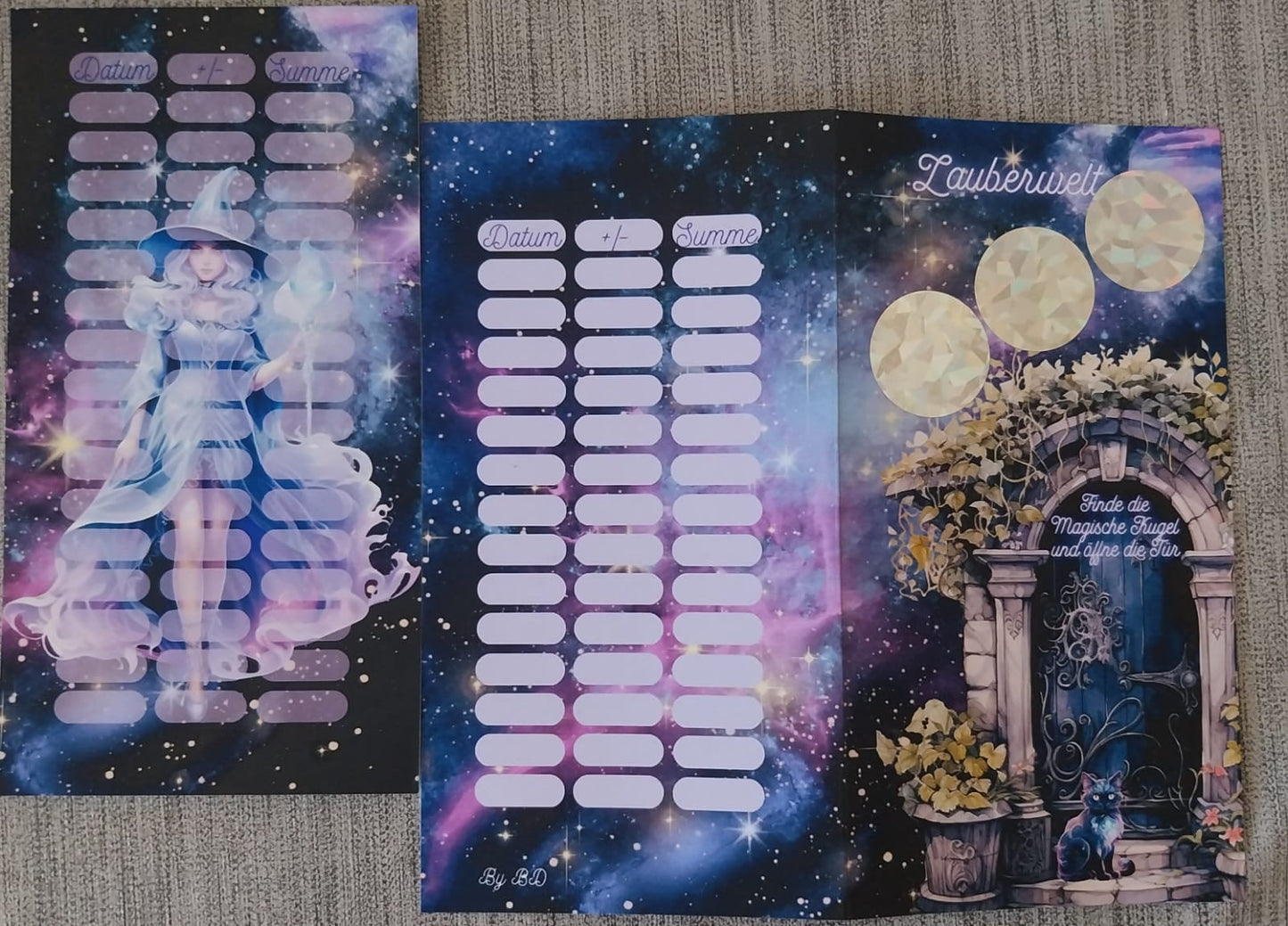 Zauberwelt Challenge Budgeting Sparen