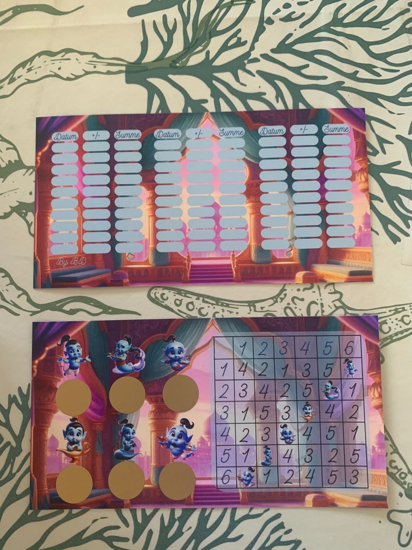 Bingo A6 Challenge Sparen Budgeting