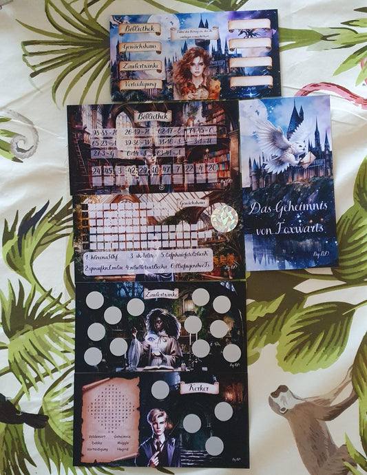 Harry Otters Abenteuer A6 Binder Budgeting Challenge Sparen