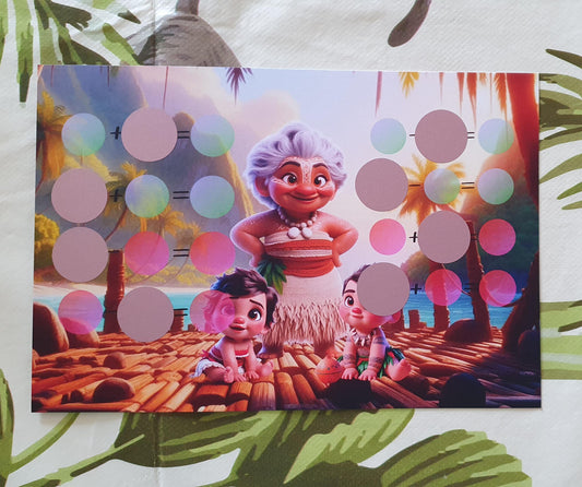 Baby Moana  A5 Challenge Budgeting Sparen