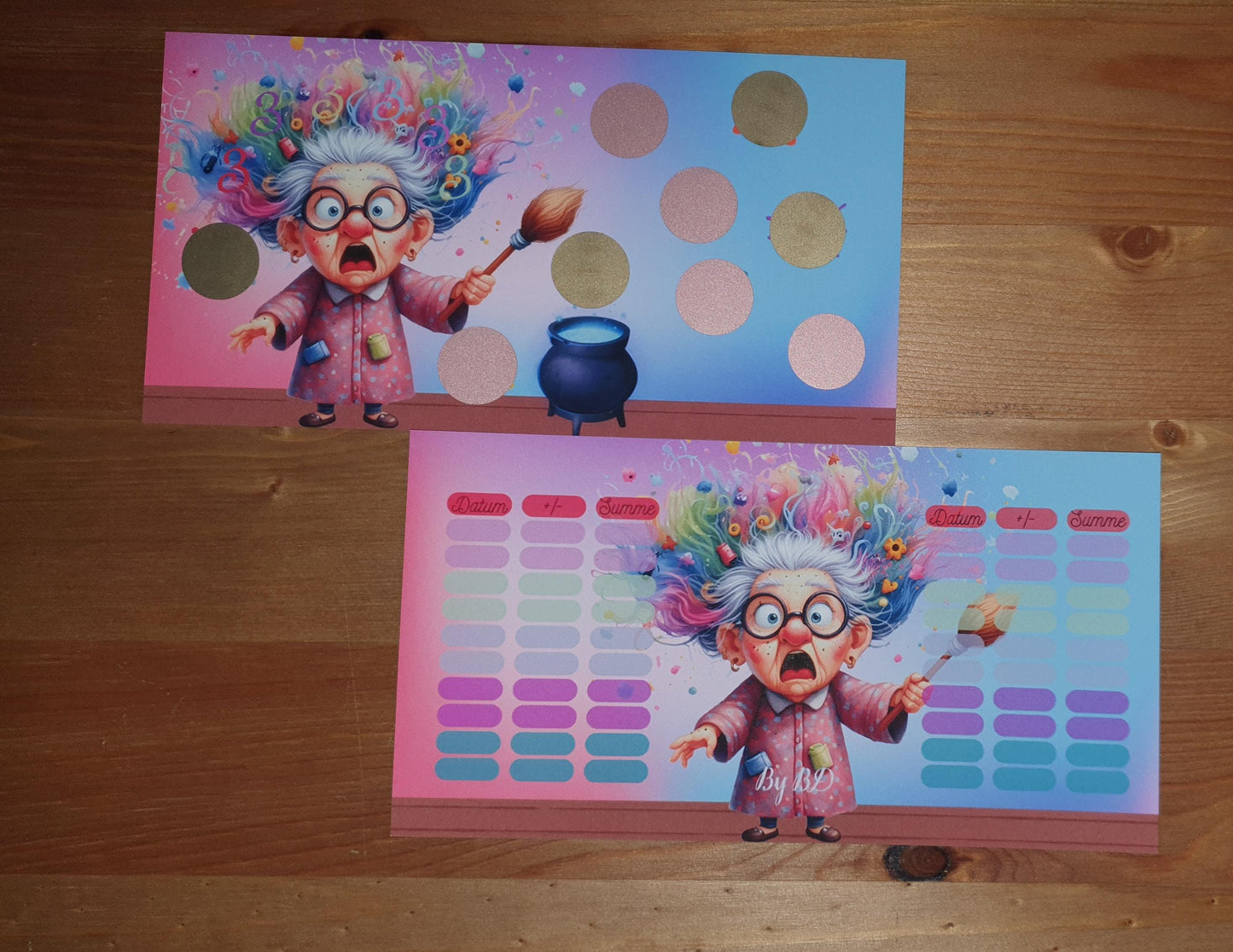 Oma Lotte Explodiert A6 Challenge Budgeting Sparen