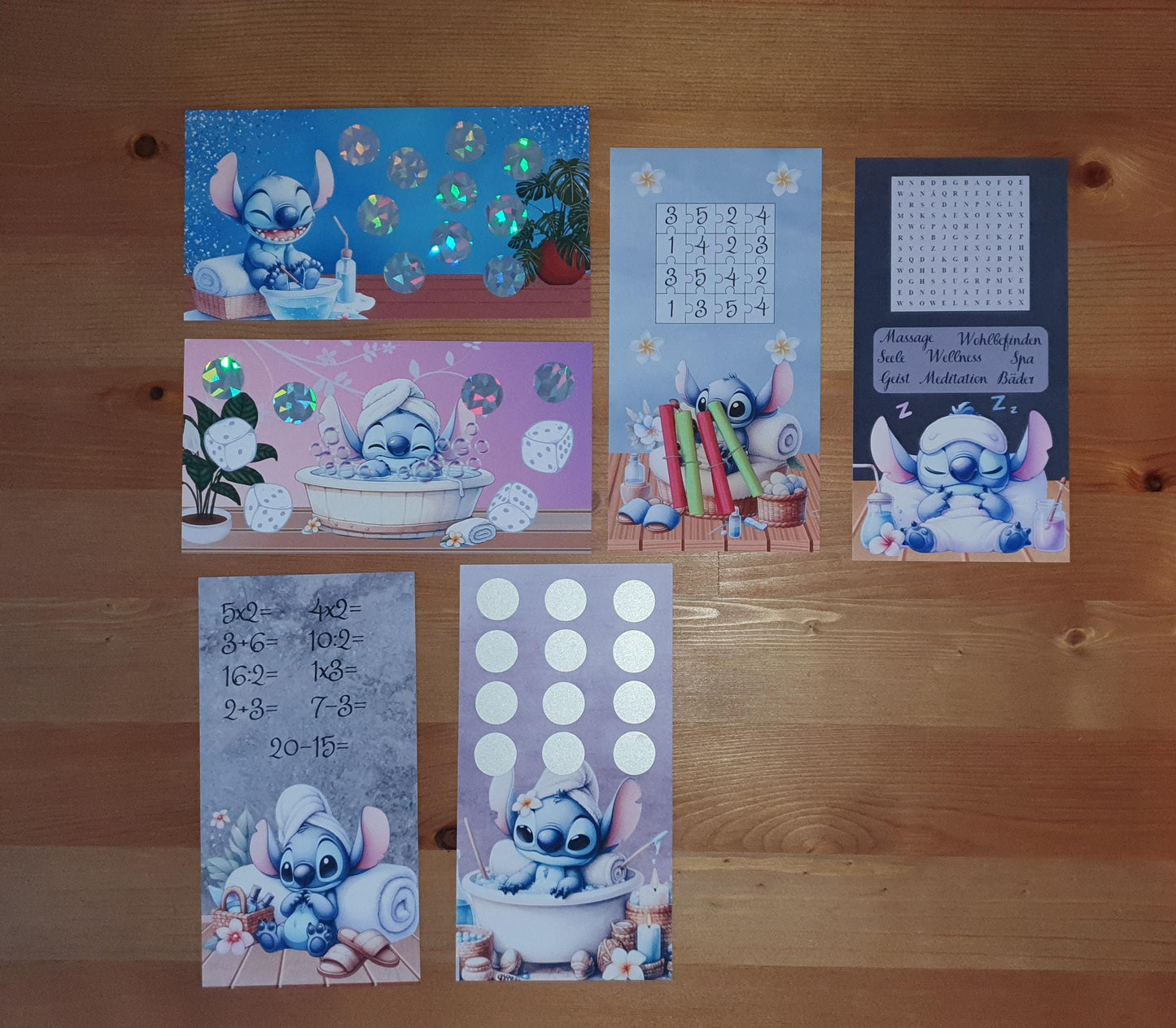 Blauer Alien Wellness Challenge A6 Budget Sparen