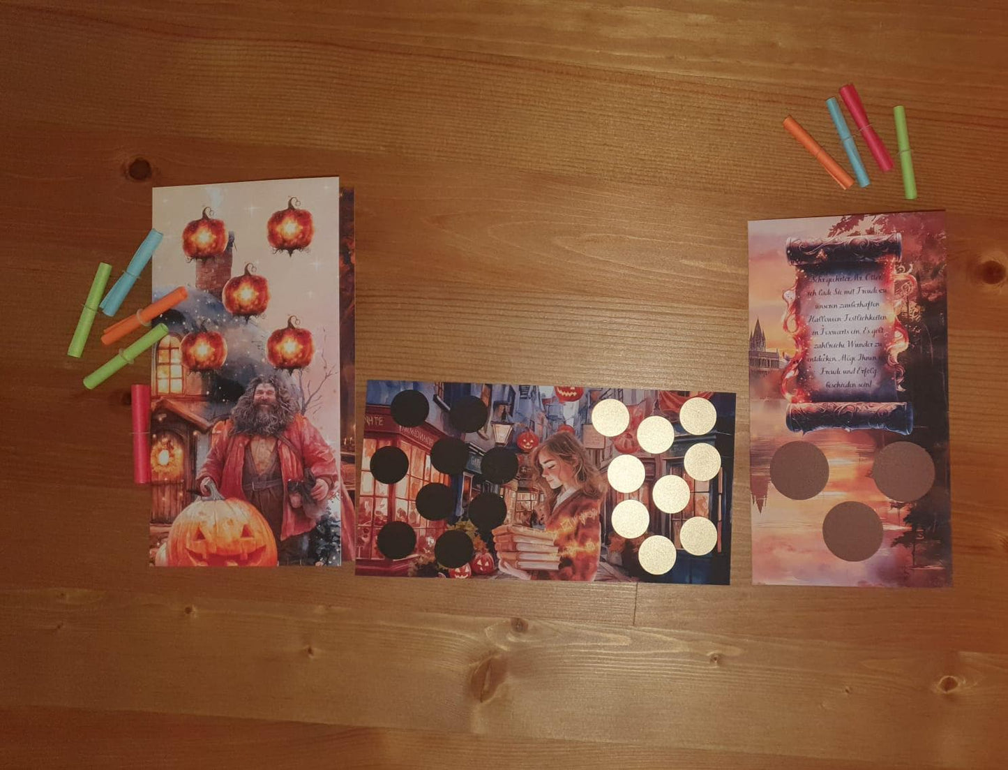 Harry Otter Halloween A6 Challenge Budgeting Sparen