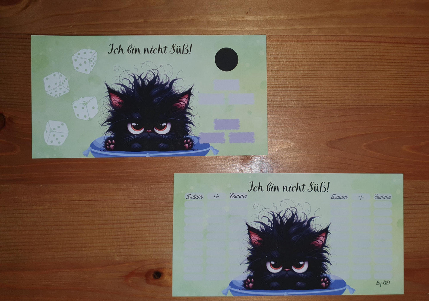 Bin ich nicht Süß? A6 Challenge Budgeting Sparen